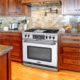 Capital Appliances stove top and oven | Marchand Creative Kitchens Cabinets New Orleans Metairie Mandeville LA