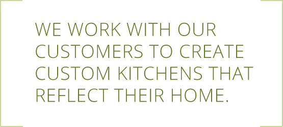 We work with our customers to create custom kitchens that reflect their home. | Marchand Creative Kitchens Cabinets New Orleans Metairie Mandeville LA